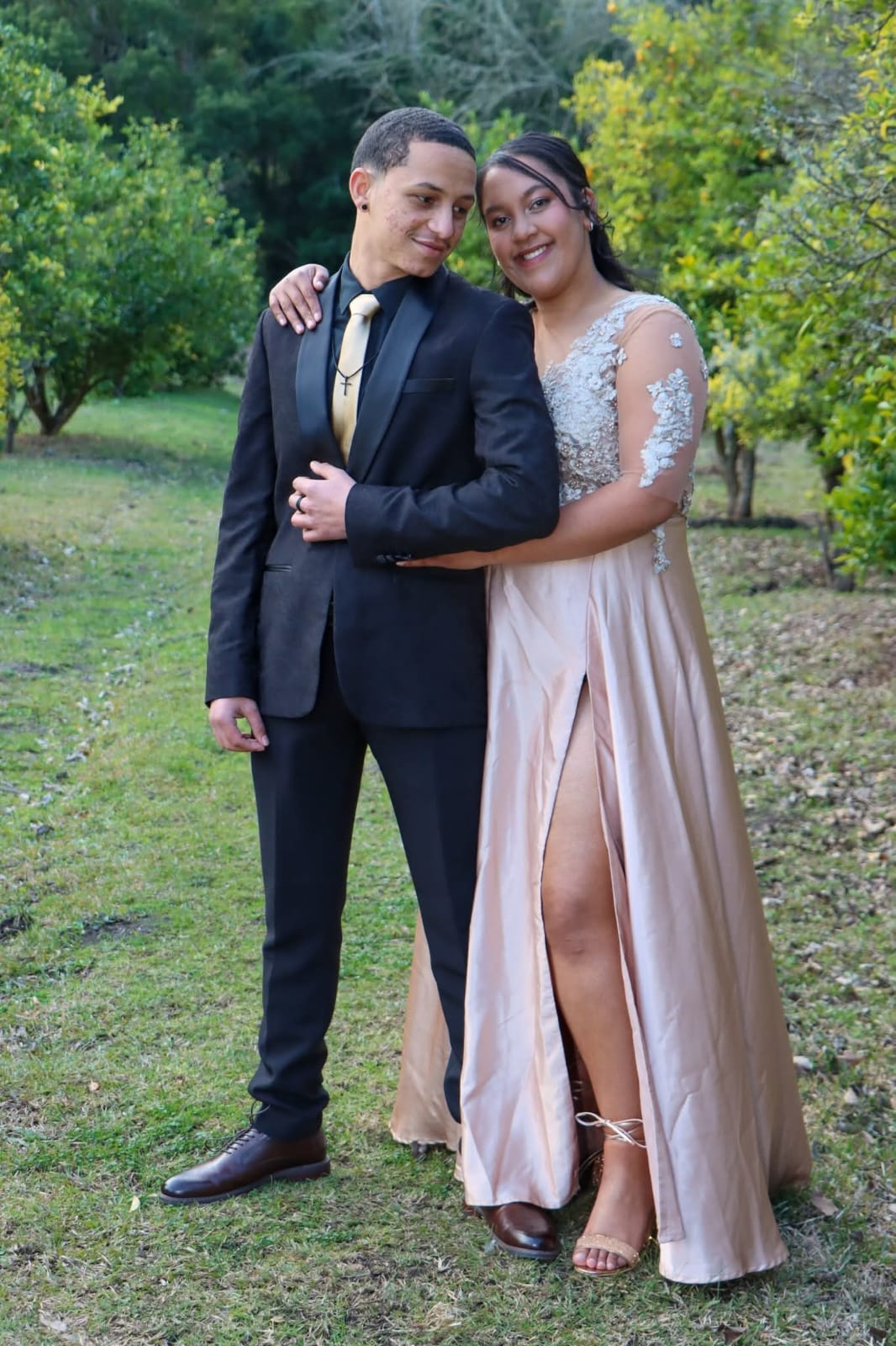 Matric graduation portrait